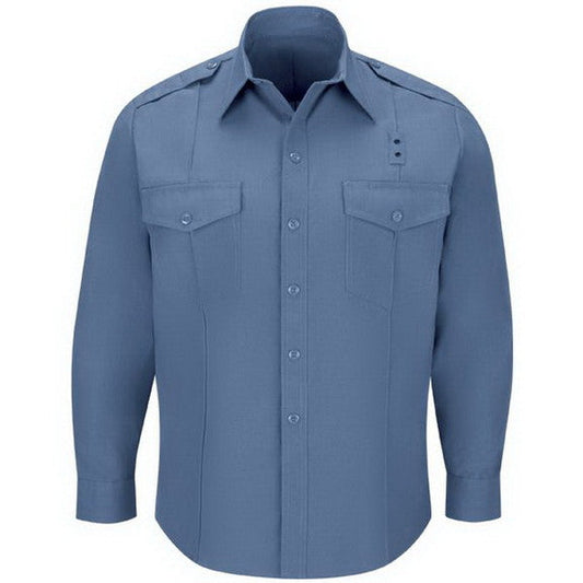 FSC0 FIRE CHIEF L/S NOMEX SHIRT LIGHT BLUE
