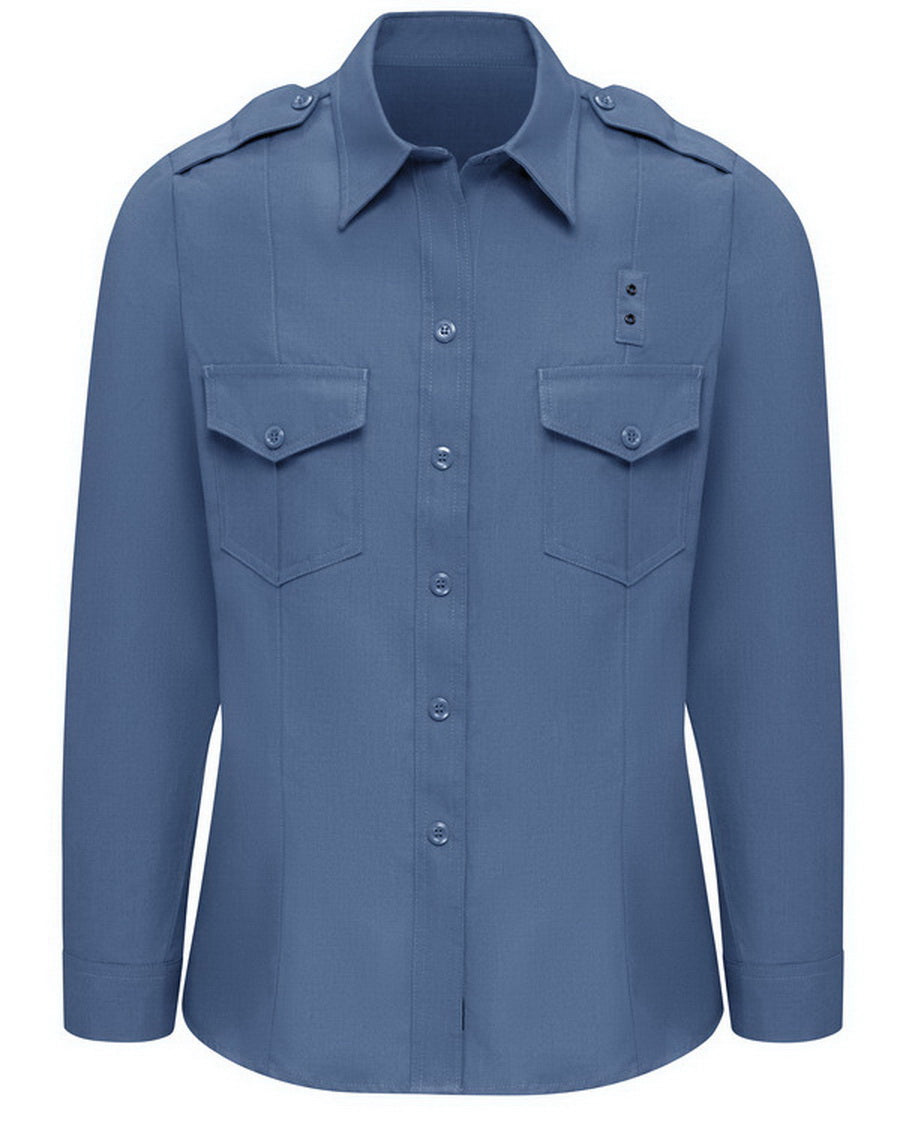 FSC1 WOMENS NOMEX L/S SHIRT LIGHT BLUE