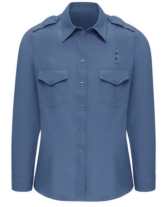 FSC1 WOMENS NOMEX L/S SHIRT LIGHT BLUE