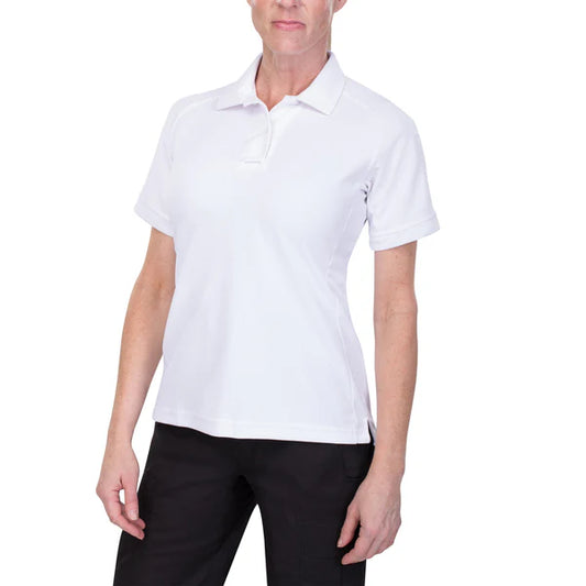 VTX4010P WOMENS COLDBLACK S/S POLO SHIRT WHITE