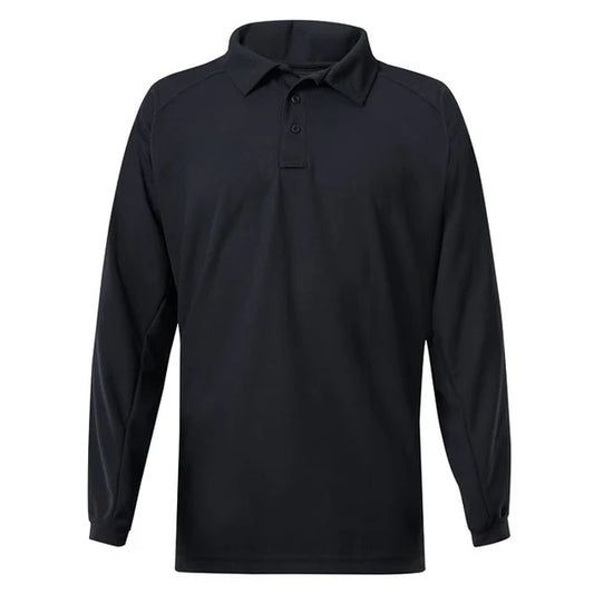 VTX4020P MENS COLDBLACK L/S POLO SHIRT NAVY