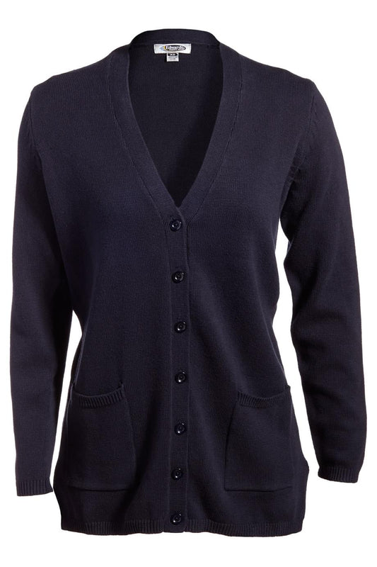 119 EDWARDS WOMENS CARDIGAN NAVY