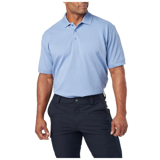 41060T PROFESSIONAL S/S POLO FIRE MEDIUM BLUE