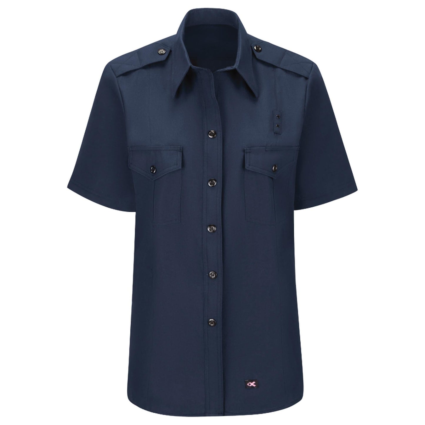 FSC3 WOMENS FIRE CHIEF S/S SHIRT NAVY
