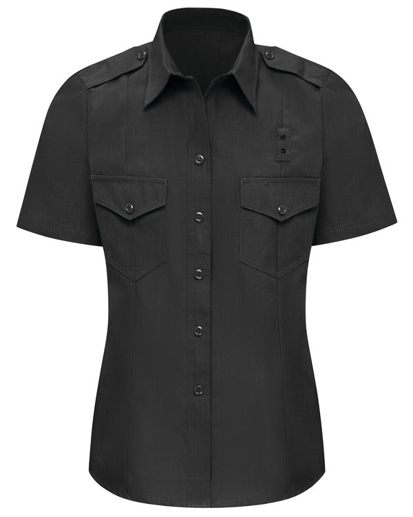 FSC3 WOMENS FIRE CHIEF S/S SHIRT BLACK : S