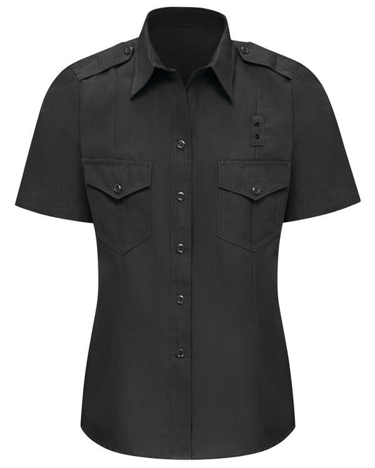 FSC3 WOMENS FIRE CHIEF S/S SHIRT BLACK : S